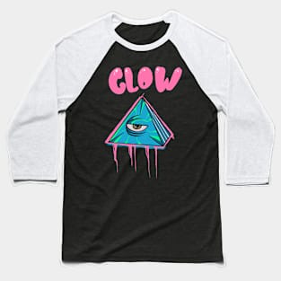 glow triangle Baseball T-Shirt